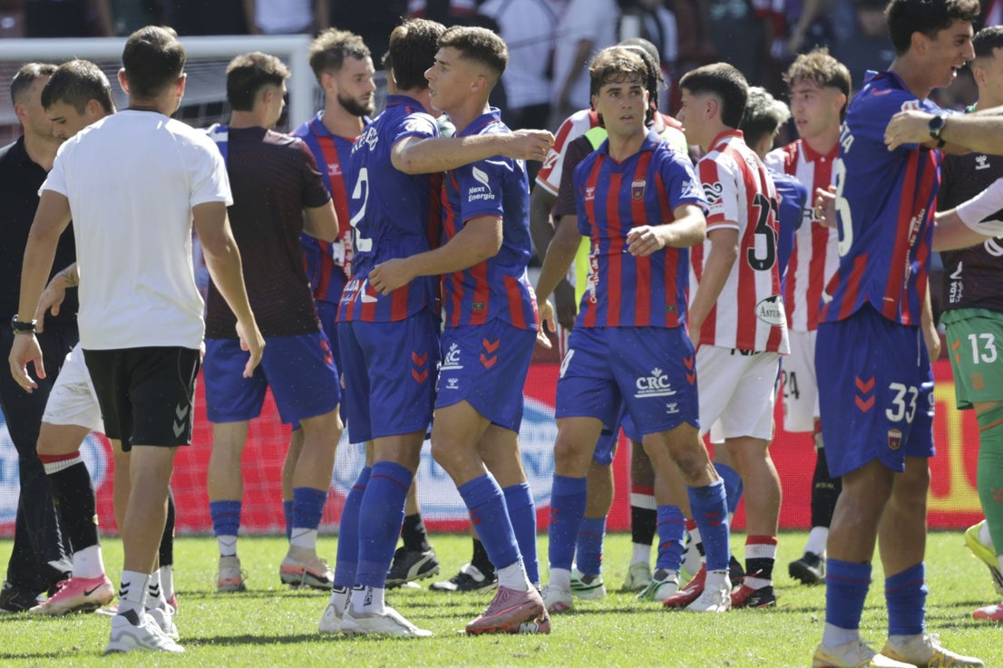 Las imágenes que deja el Sporting 0-1 Eldense