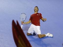 Fernando Verdasco, victorioso sustituto de Ferrer. /Efe