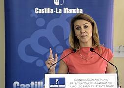 La presidenta de Castilla-La Mancha, María Dolores Cospedal. / Foto: Pepe Zamora (Efe) | Vídeo: Europa Press