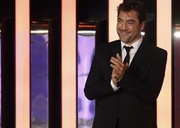 El actor Javier Bardem, durante la gala. / Reuters