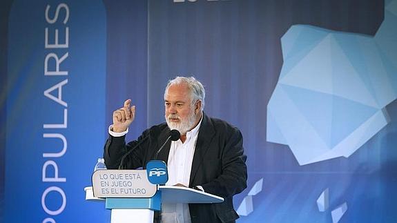 El cabeza de lista del PP a las elecciones europeas, Miguel Arias Cañete