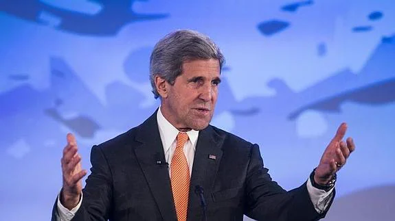 El secretario de Estado de EE UU., John Kerry