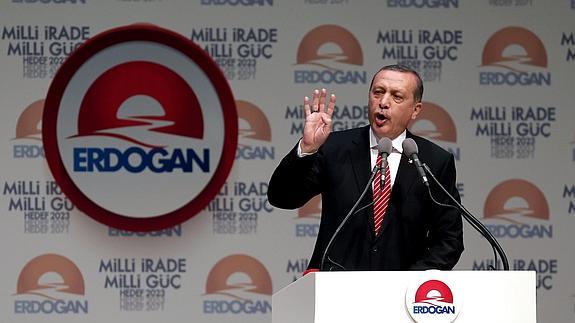 Recep Tayyip Erdogan. 