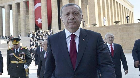 El presidente de Turquía, Recep Tayyip Erdogan. 