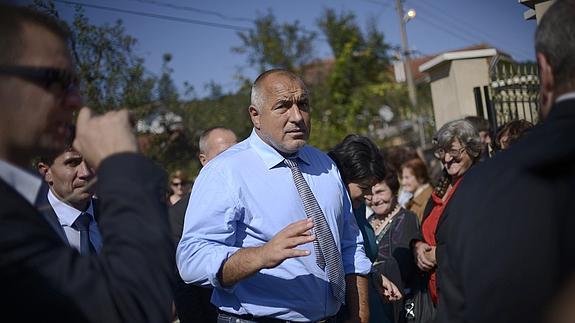 El ex primer ministro Boiko Borisov. 