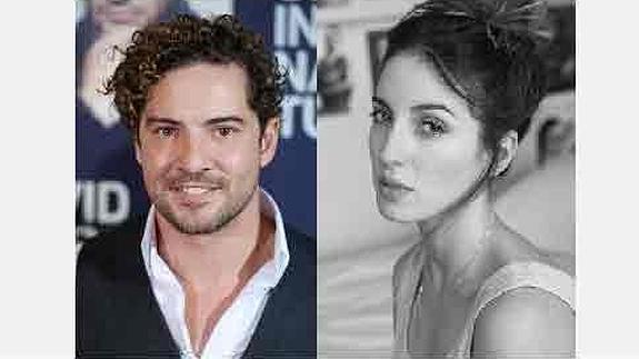 David Bisbal y María Valverde.