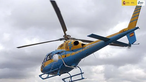 Uno de los helicópteros ‘Pegasus’ de la DGT 