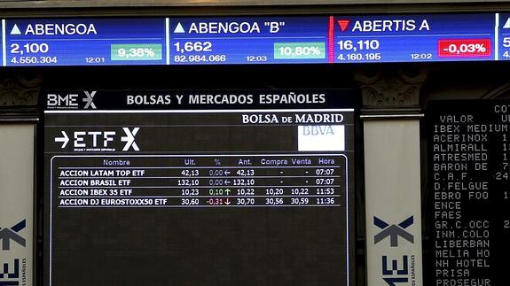 El Ibex se queda a las puertas de los 10.700 enteros