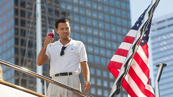 Un fotograma de 'El lobo de Wall Street'.