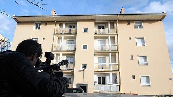 Vivienda donde se produjeron las detenciones.