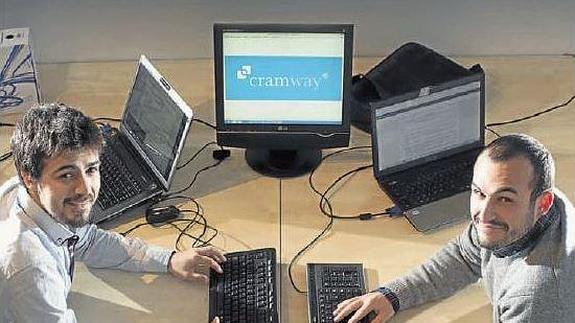 Fausto Escrigas y Miguel Ángel Arquero. 