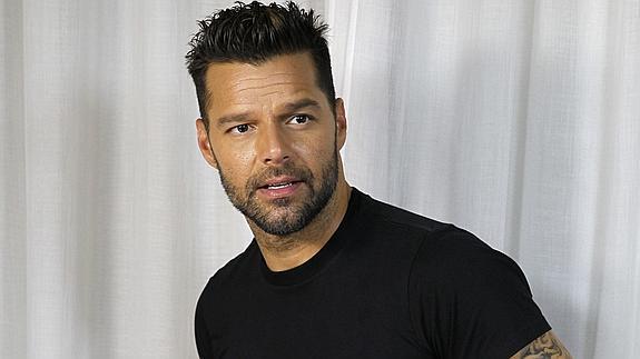 El cantante Ricky Martin. 