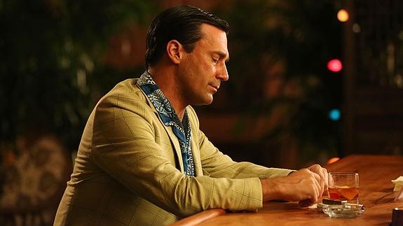 Jon Hamm, en una escena de 'Mad Men'.