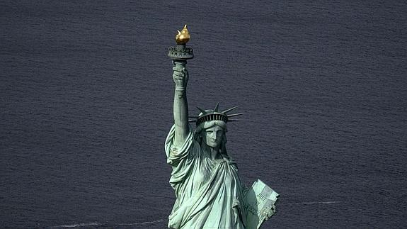 La Estatua de la Libertad.