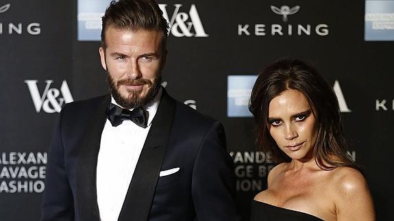 David y Victoria Beckham. 