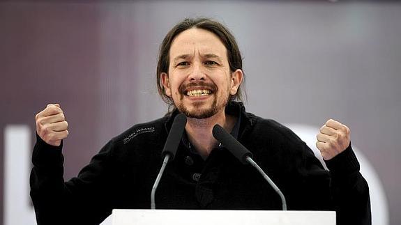 El líder de Podemos, Pablo Iglesias.