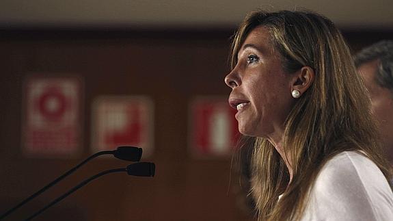 La presidenta del PP catalán, Alicia Sánchez Camacho. 