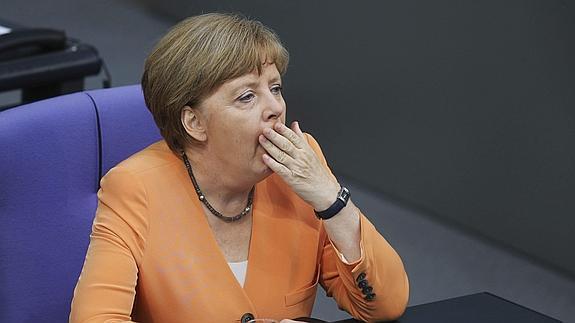 La canciller Angela Merkel.