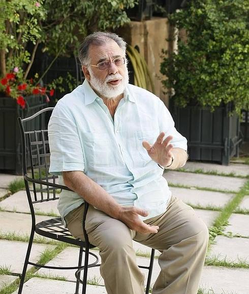 Francis Ford Coppola, durante una entrevista en Madrid.