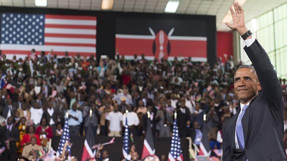 Obama, en Nairobi.