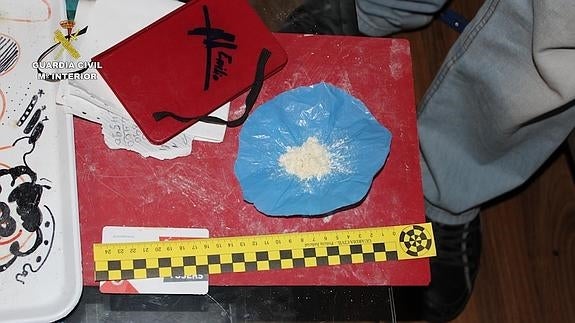 Droga incautada en la operación.