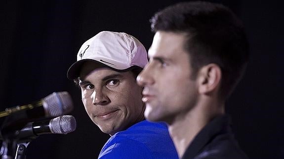 Nadal cree que el nivel de Djokovic en 2015 es «difícil de igualar»