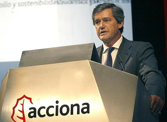 El presidente de Acciona, José Manuel Entrecanales. 