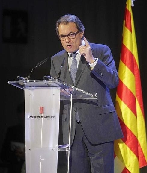 El presidente en funciones de la Generalitat, Artur Mas. 