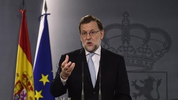 El presidente de Gobierno, Mariano Rajoy. 