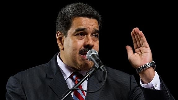 El presidente de Venezuela Nicolás Maduro.