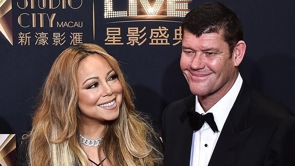 Mariah Carey y James Packer.