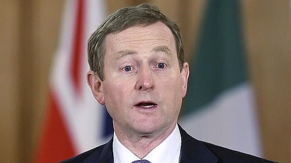 El primer ministro de Irlanda, el conservador Enda Kenny. 