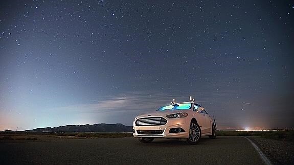 Ford prueba en coches autónomos la nueva tecnología Lidar para ver en la oscuridad