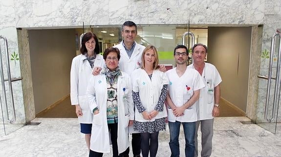 Equipo del iCor del Hospital Germans Trias.