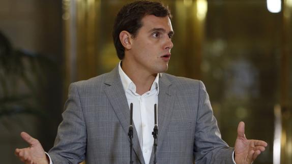 El líder de Ciudadanos, Albert Rivera.