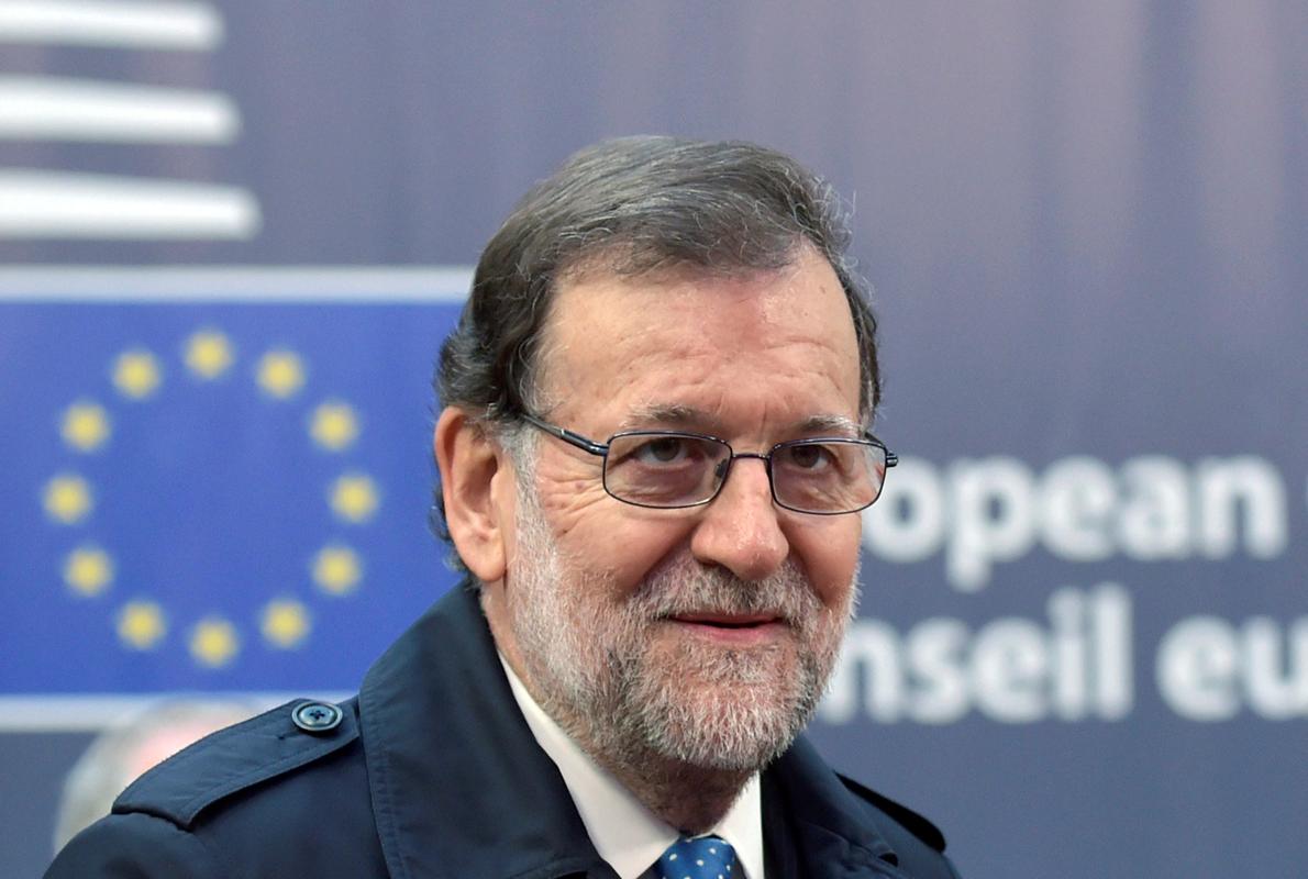 Mariano Rajoy en Bruselas para participar en la cumbre europea.