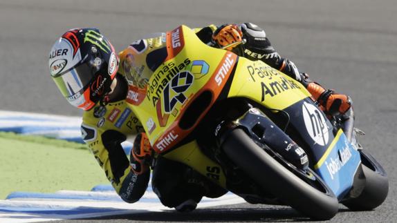 Alex Rins, piloto español de Moto2. 