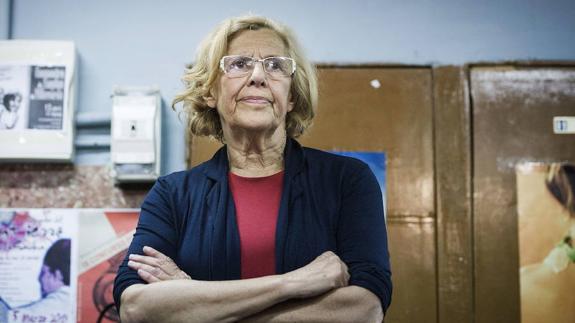 La alcaldesa de Madrid, Manuela Carmena.