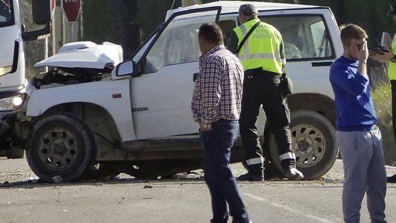 Accidente en Marchena. 