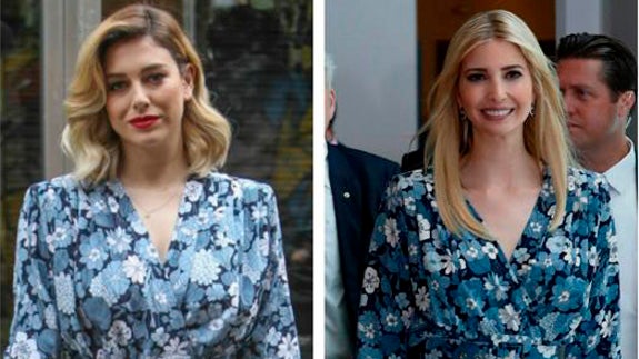 Blanca Suárez y su look como Ivanka Trump