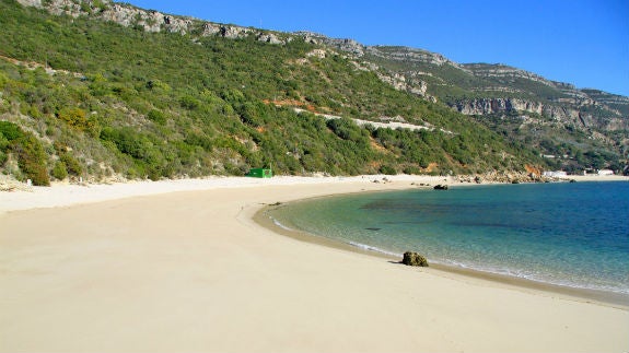 Playa de Galapinhos, Setúbal.