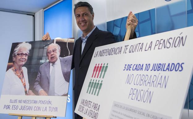 García Albiol, durante la presentación en rueda de prensa. 