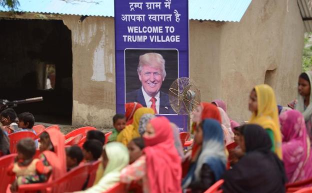 Un pueblo de India cambia de nombre y se llamará 'Trump'