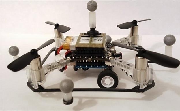 El dispositivo se adapta a tierra y aire.