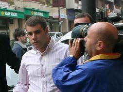 ÚNICO INCULPADO. Borja V. G, hoy a la entrada del juzgado, dónde acudió a declarar. / EFE