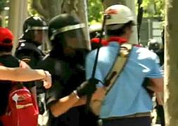 Así arrestaron al minero detenido en Madrid el jueves