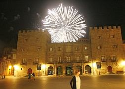 Noche de fuegos en Gijón.   ::PURIFICACIÓN CITOULA