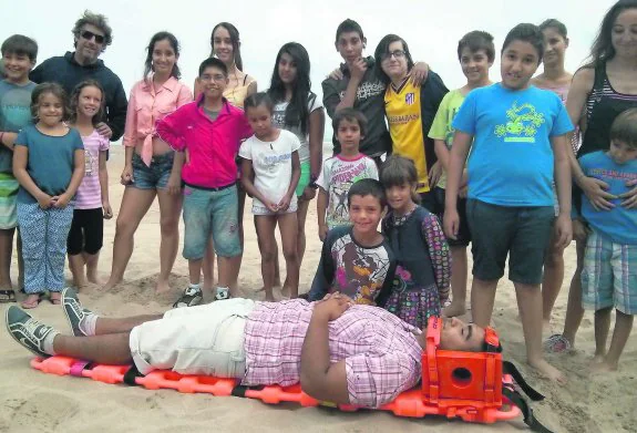 Curso sobre seguridad en playas para niños