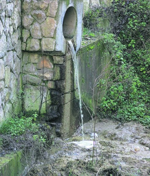 Vertidos de purines en el río Duje, en Tielve (Cabrales). 