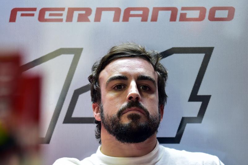 Fernando, hoy, en el circuito de Interlagos.